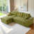 Velours côtelé vert
