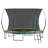 14FT Springfree No Gap Trampoline- Green