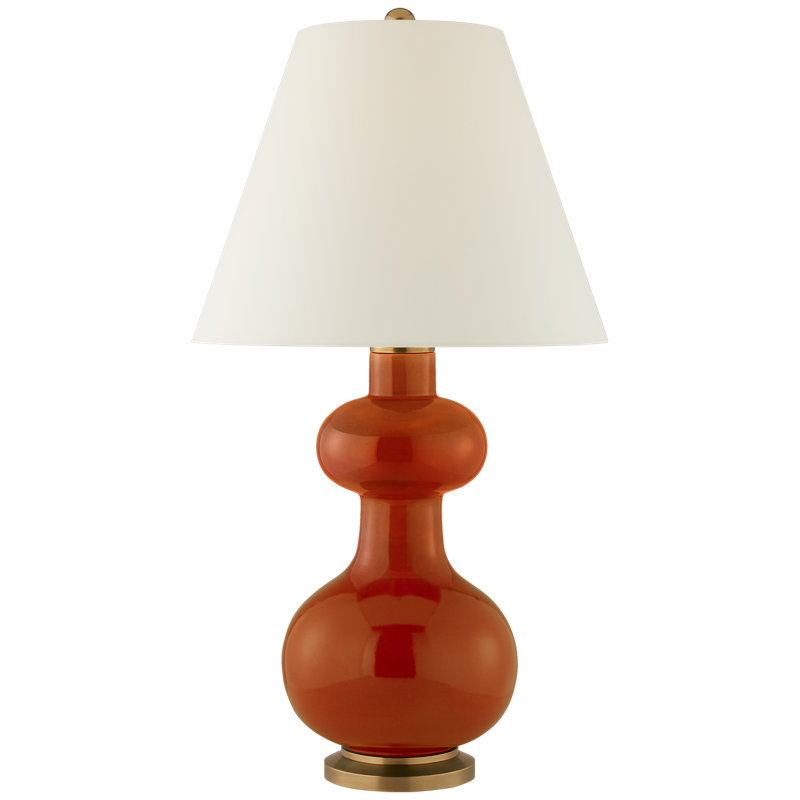 Christopher Spitzmiller Chambers Medium Table Lamp, Cinnabar