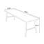 Bureau moderne et simple en bois massif-111866811