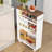31.5'' H x 19.69'' W Utility Cart with Wheels-90545259