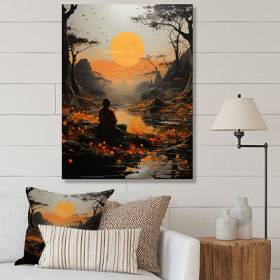 Jaharri Hinduisim Sacred Marigolds II, reproduction d'art sur toile