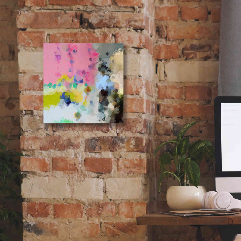 «Epic Graffiti Abstract Abstract Flows 20» par Irena Orlov, impression sur toile, 12 po x 12 po