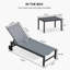 Ensemble de chaises longues inclinables 74,02 po-68745285