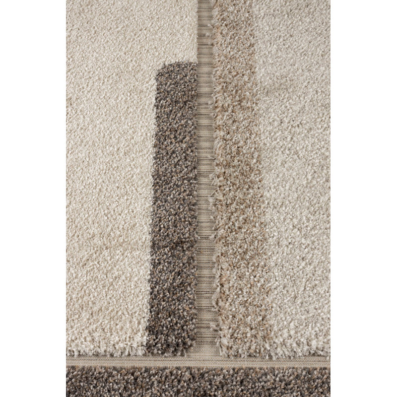 Zest Geometric Area Rug, Oval 5' x 7'5"