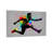 Colorful Splash Running Figure Artwork-2107867226-2107867224-2107867220