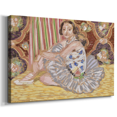 Seated Dancer (Danseuse assise)-Henri Matisse-Gallery Wrapped Canvas-c. 1920s