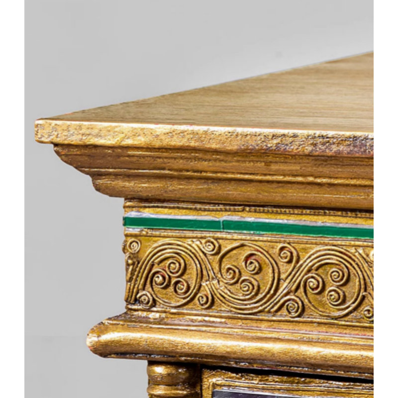 Solid Wood Accent Cabinet