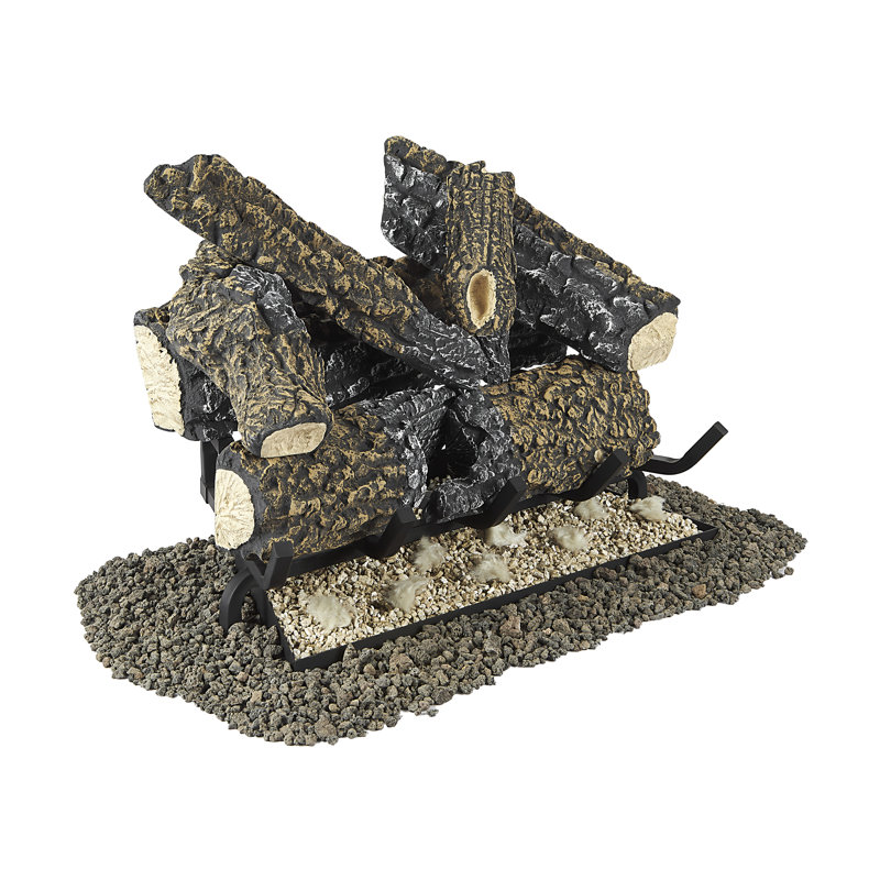 24-In Arlington Ash Vented Gas Log Set 55,000 BTU's