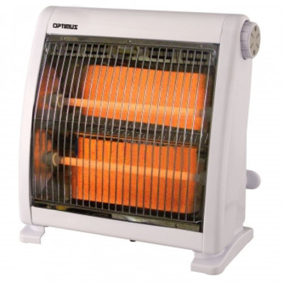 Optimus Infrared Quartz Radiant Heater – Portable Energy-efficient Heater With Instant Sun-like Warmth, Dual Heat Settings & Safety Shut-off
