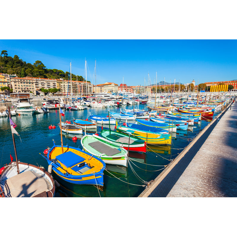 Port avec bateaux
