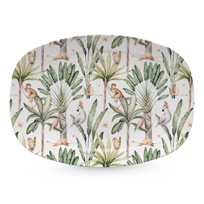 Monkeys and Palms Platter