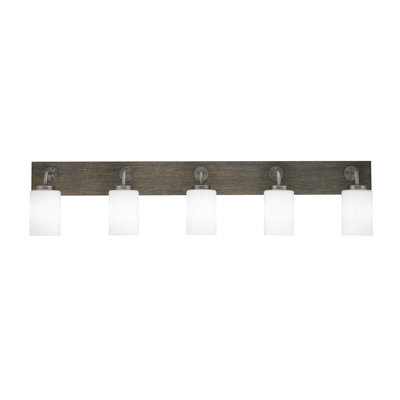 Barre d'éclairage de salle de bain 5 lumières Oxbridge