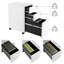 30cm Wide 3 -Drawer Mobile File Cabinet