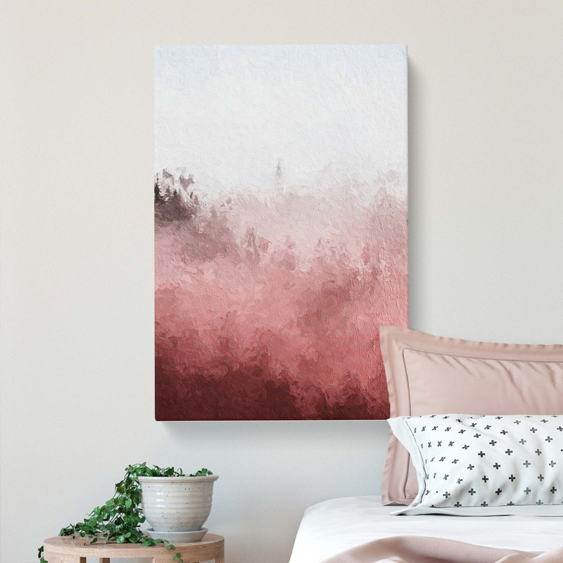 Church In An Italian Forest In Abstract - Wrapped Canvas, 76cm H x 50cm W x 3cm D