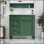 Meuble-lavabo moderne 36 po avec lavabo supérieur 36 po et 2 tiroirs