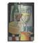 «White Wine And Cheese» par Tim Nyberg, art mural en métal, 12 po x 16 po