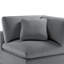 Canapé modulaire 2 pièces pour salon Caylie, confortable et polyvalent avec tissu moelleux et structure robuste