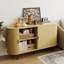 Armoire de rangement de 55 pouces avec portes et tablettes-544540808