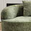 Crème teinté incurvé 2 places, accoudoir rond, sans assemblage, rembourrage en éponge haute densité et à ressorts, confortable pour le bureau de la chambre à coucher, fonction moderne avec accent, coussins de canapé à compression, facile à-852587755