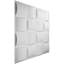 19 5/8"W X 19 5/8"H Baile Endurawall Decorative 3D Wall Panel Covers 32.1 Sq. Ft. (12/PK)