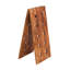 Mogens 20 Bottle Solid Wood Floor Wine Bottle Rack in Brown