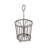 Metal Round Flatware Caddy