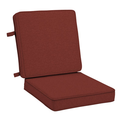 Coussin de chaise de salle à manger double en mousse ARDEN, 20 po x 20 po, fabriqué en ProFoam