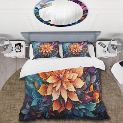 Meditation Mindfulness Mandala I - Meditation Duvet Cover Set