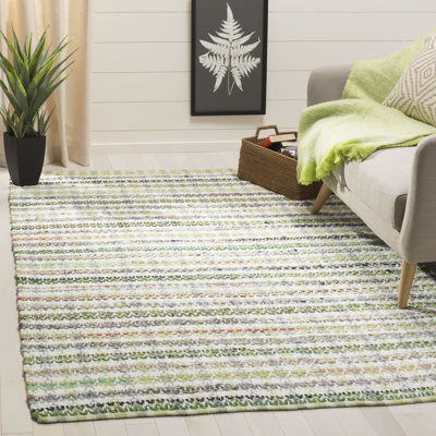 Ingleside Hand Woven Cotton Striped Rug