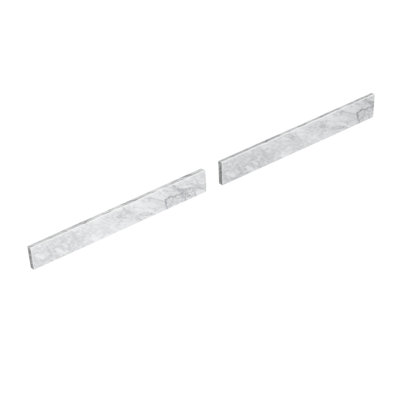 60" Carrara Marble Backplash For Vanity Sink Top