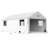 13 Ft. W x 25 Ft. D Heavy Duty Carport Canopy - White-122445838-122445839