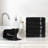 Host & Home Cotton Makeup Towel (11x17) Black (6/Pack)