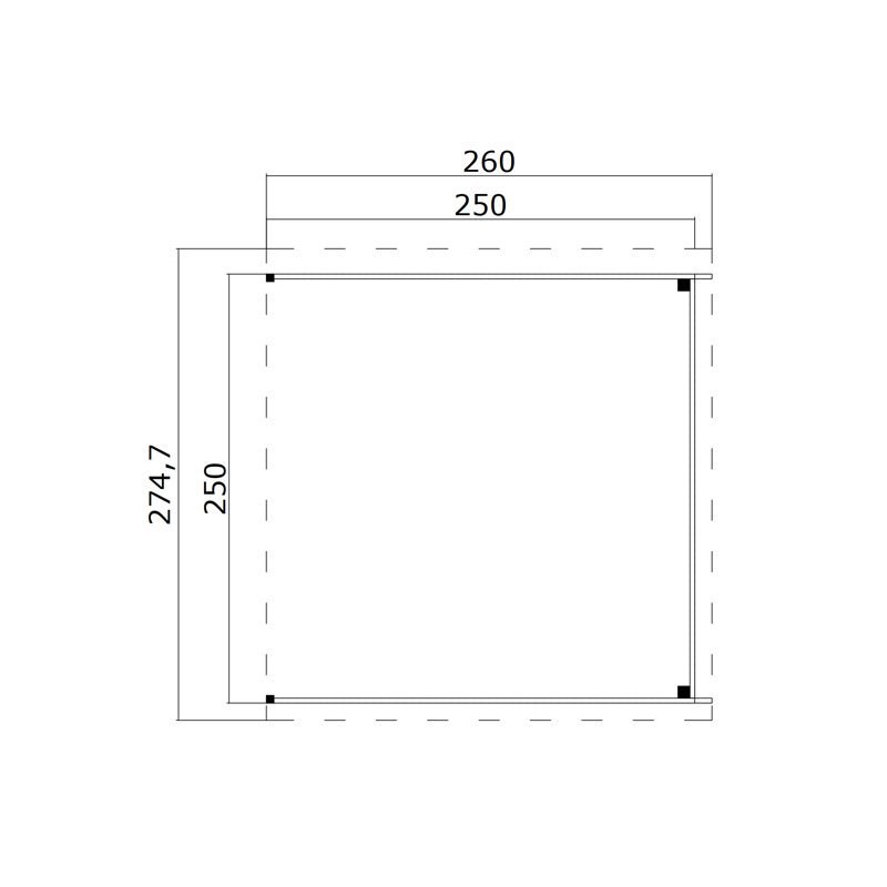 Lasita 8.5 x 8.5 Ft. Canopy Extension For Zambezi