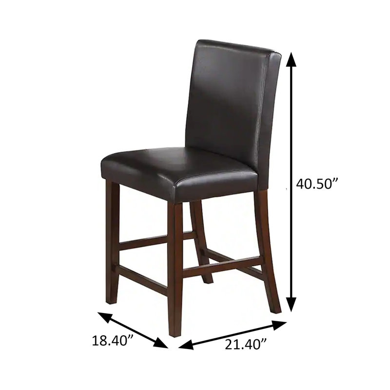 40.4" W 5-PCS COUNTER HIGH, CHERRY