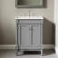 Meuble-lavabo 24 po avec lavabo supérieur, armoire de rangement moderne à 2 niveaux, grandes tablettes de rangement-1330007677-1330007664