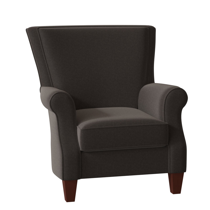 Fauteuil Geary, Beau sergé noir performance 45, Manhattan, Non