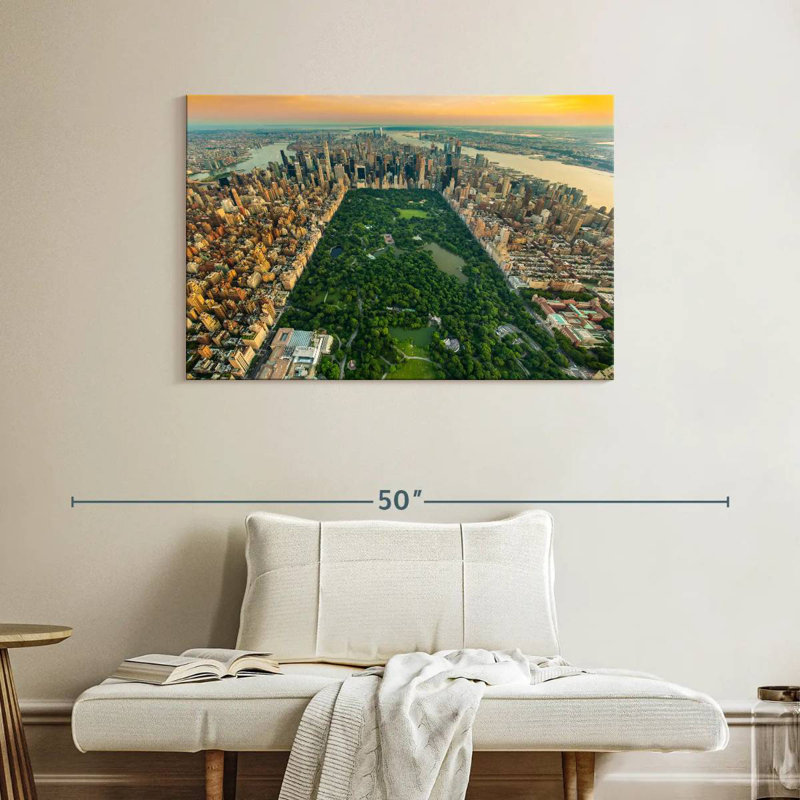Kavia Central Park Summer Day, 26" H x 39" W