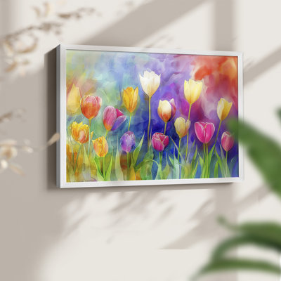 Floral Series-LXXXIX -Framed Print - Restickable