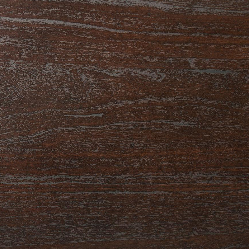 Table de chevet avec 2 tiroirs, foncé