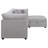 Blydenburgh 4-piece Upholstered Modular Sectional Sofa Grey-248653692