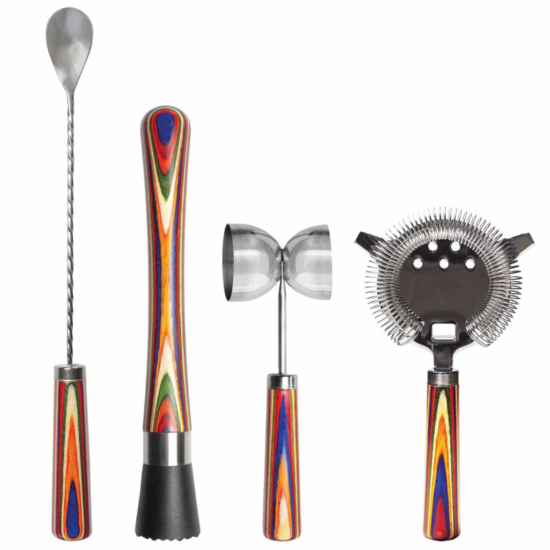 Baltique Marrakesh 4-Piece Bartender Tool Set