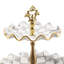 Sterling Check Three Tier Sweet Stand