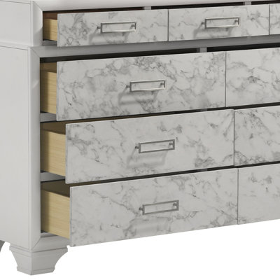 Novarayne Dresser White