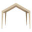 10 pi x 20 pi - Plastique - Abri de remplacement pour abri d'auto - Beige