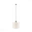 Luminaire suspendu en métal Pacific, abat-jour tambour