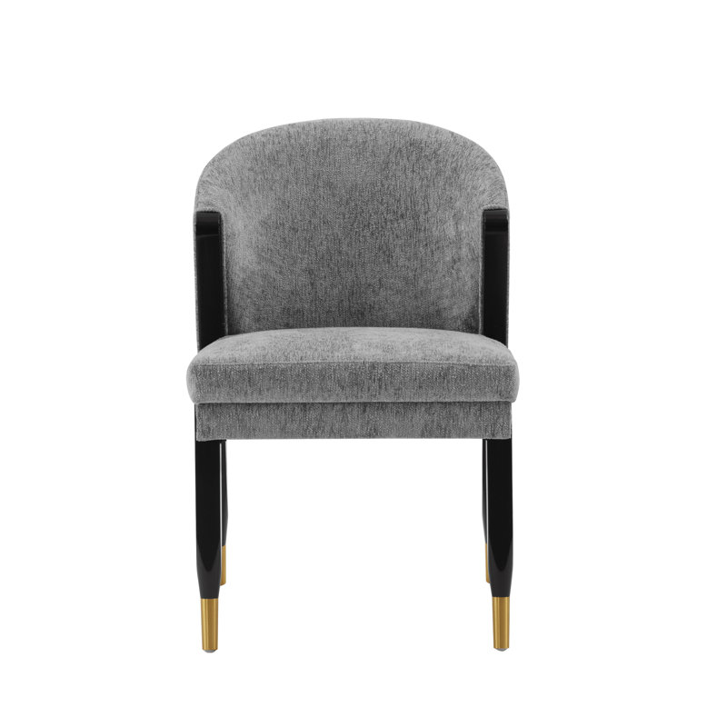 Chaise d'appoint de salle à manger Ola, Gris