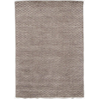 Canvello Loop-And-Pile Handmade Modern Area Rug - 6'3 X 9'