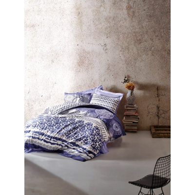 Cotton Damask Duvet Cover