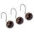 Dublin Resin Rust Resistant Shower Curtain Hook